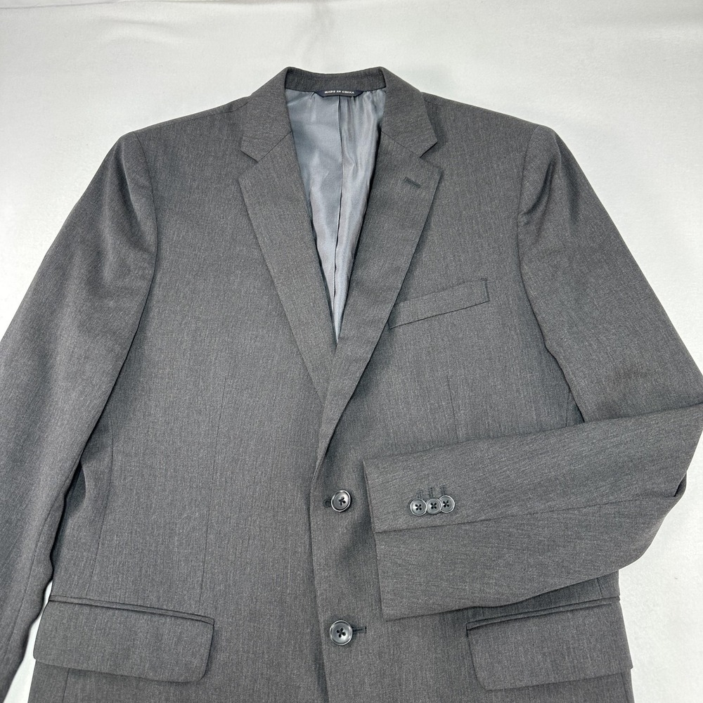 Banana Republic 42R Lanificio F.lli Cerruti Wool Blazer Sport Coat Jacket Gray